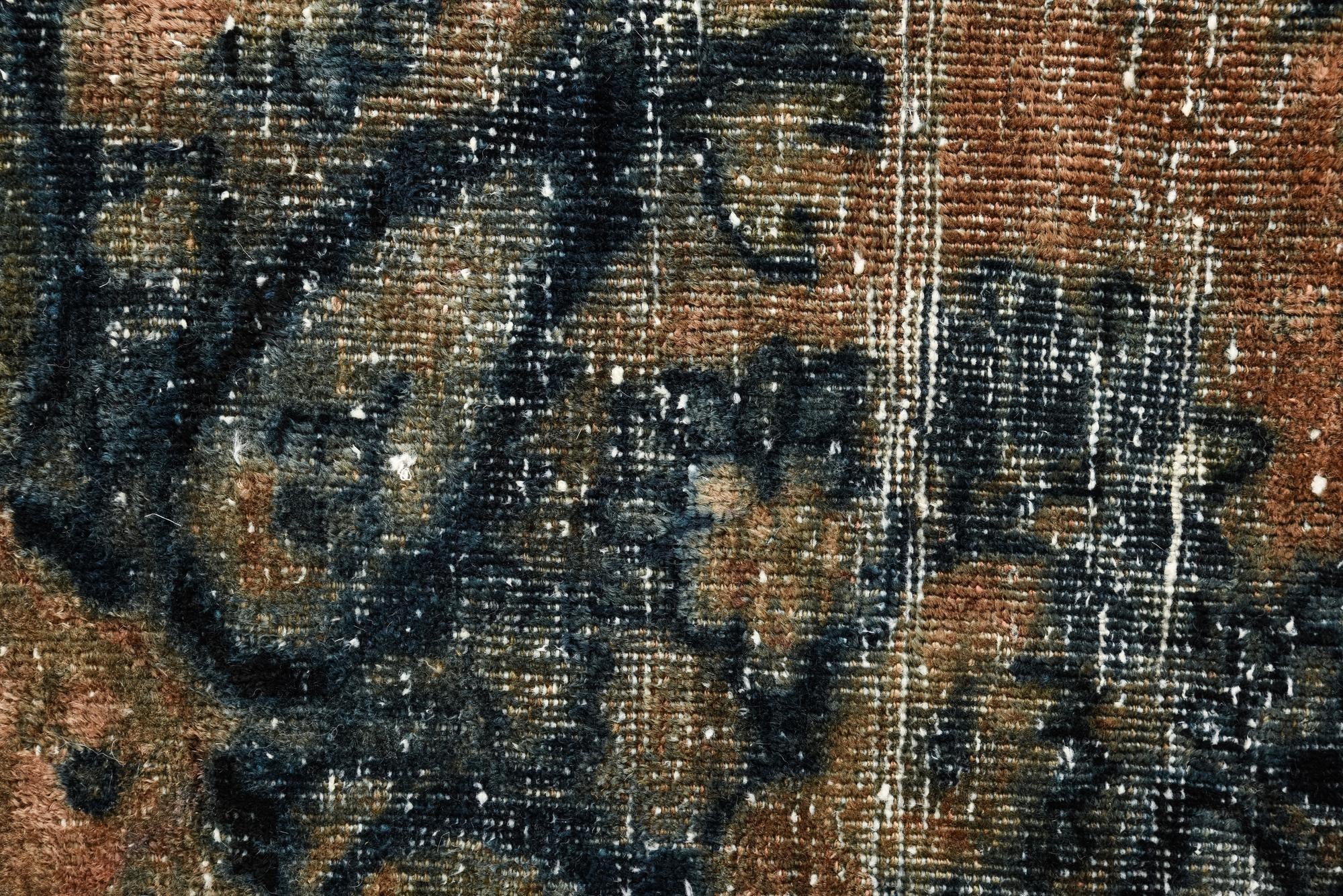 4' x 5' 10 Hand Knotted Ultra Vintage Persian Wool Rug