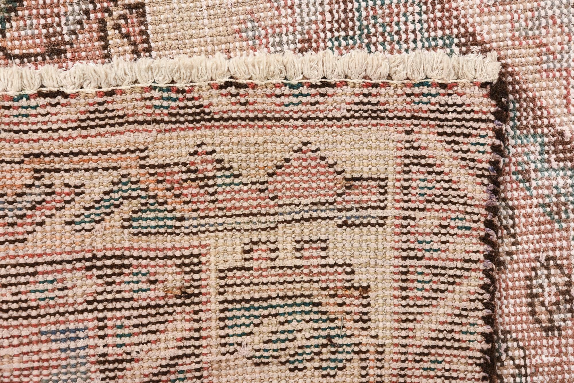 4' 7 x 6' 5 Hand Knotted Ultra Vintage Persian Wool Rug