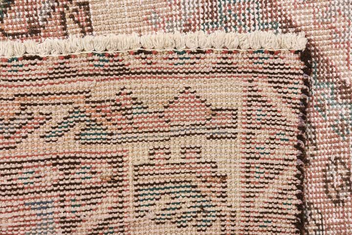 4' 7 x 6' 5 Hand Knotted Ultra Vintage Persian Wool Rug