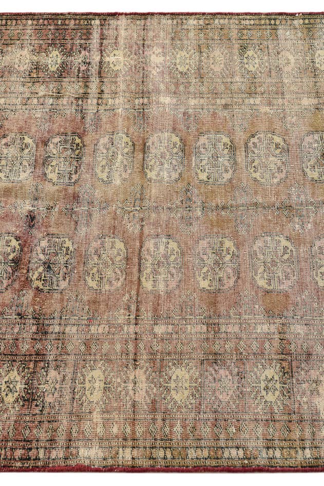 Detail image of 3' x 5' Hand Knotted Ultra Vintage Persian Wool Rug