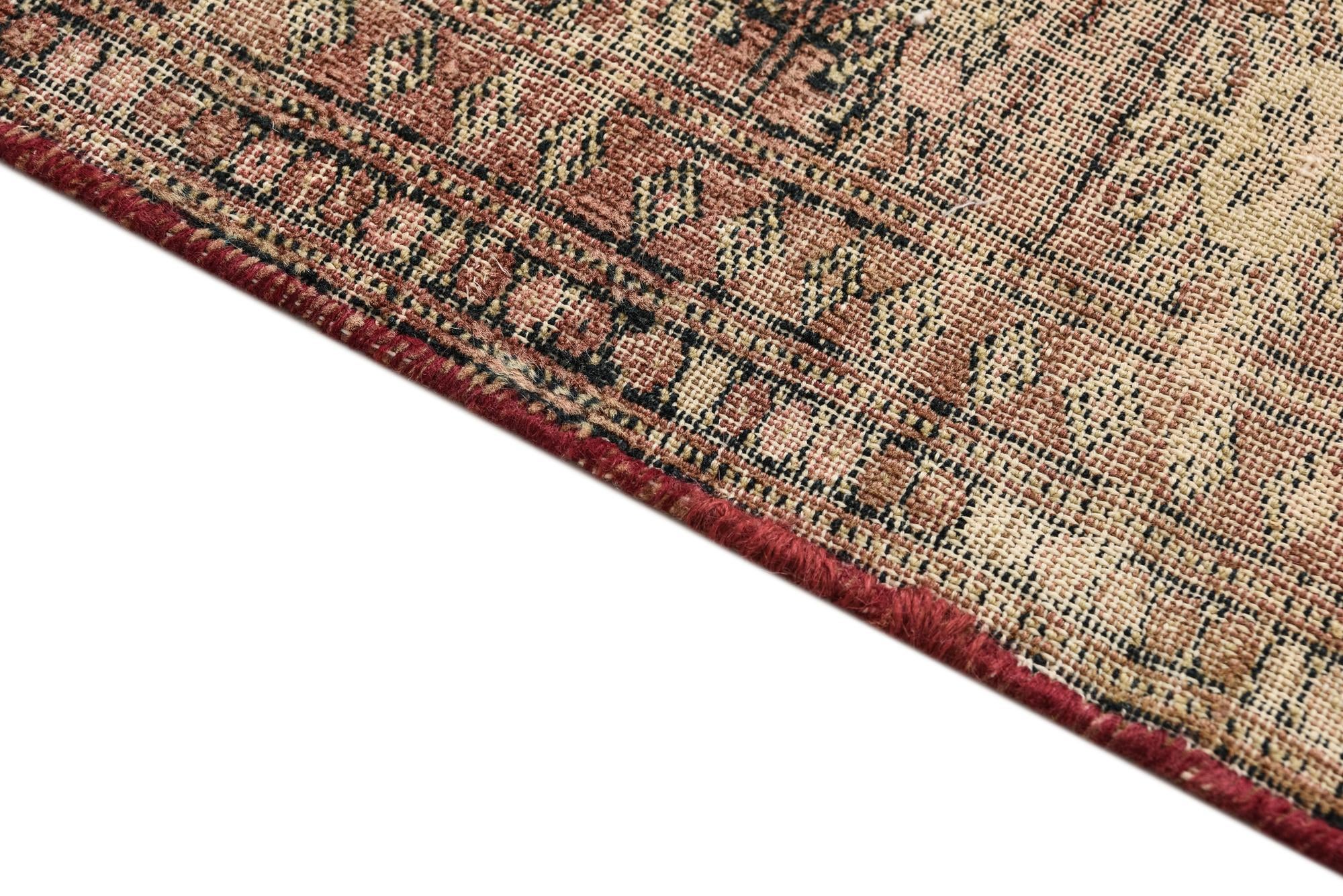 3' x 5' Hand Knotted Ultra Vintage Persian Wool Rug