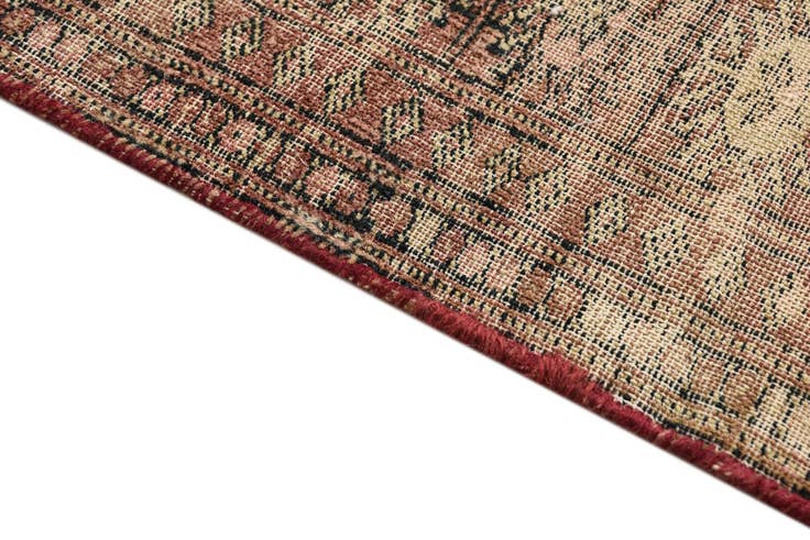Detail image of 3' x 5' Hand Knotted Ultra Vintage Persian Wool Rug
