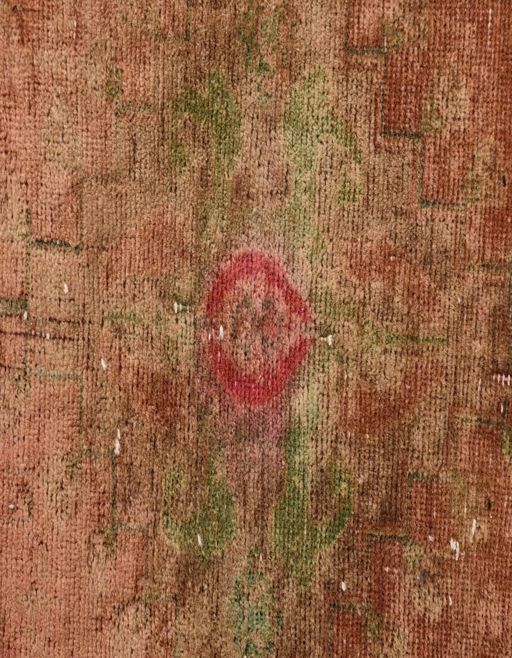 Detail image of 3' 2 x 4' 10 Hand Knotted Ultra Vintage Persian Wool Rug