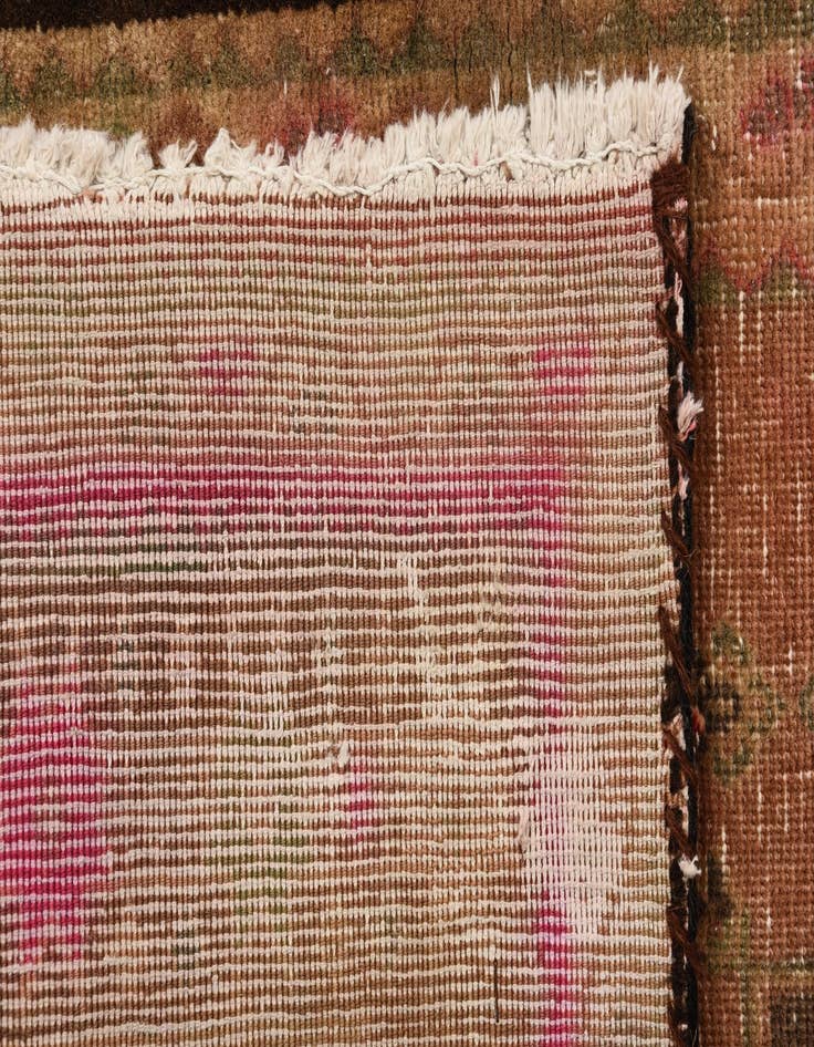 Detail image of 3' 2 x 4' 10 Hand Knotted Ultra Vintage Persian Wool Rug