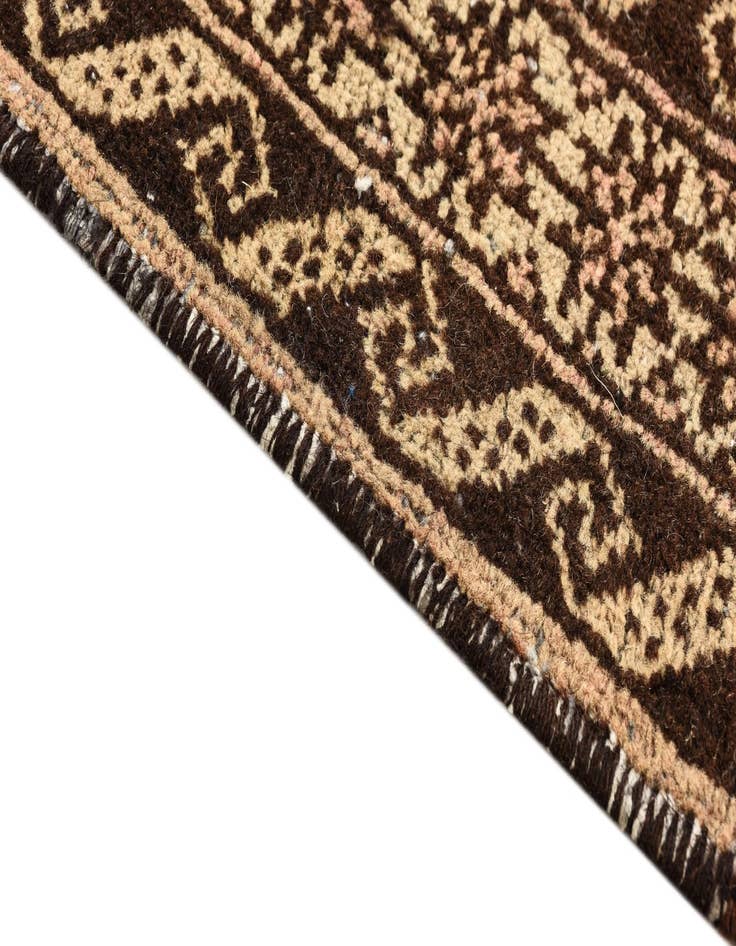 Detail image of 4' x 6' 4  Hand Knotted Ultra Vintage Persian Wool Rug