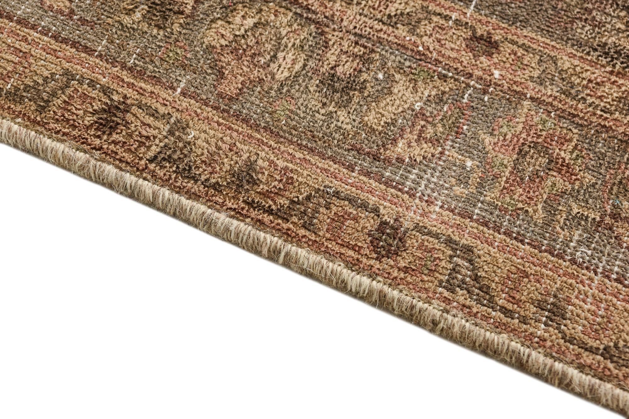 8' 3 x 10' 1 Hand Knotted Ultra Vintage Persian Wool Rug