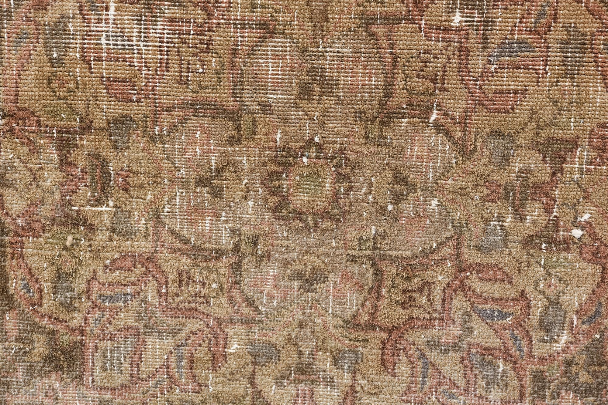 8' 3 x 10' 1 Hand Knotted Ultra Vintage Persian Wool Rug