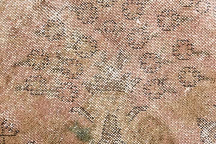 7' 10 x 11' Hand Knotted Ultra Vintage Persian Wool Rug