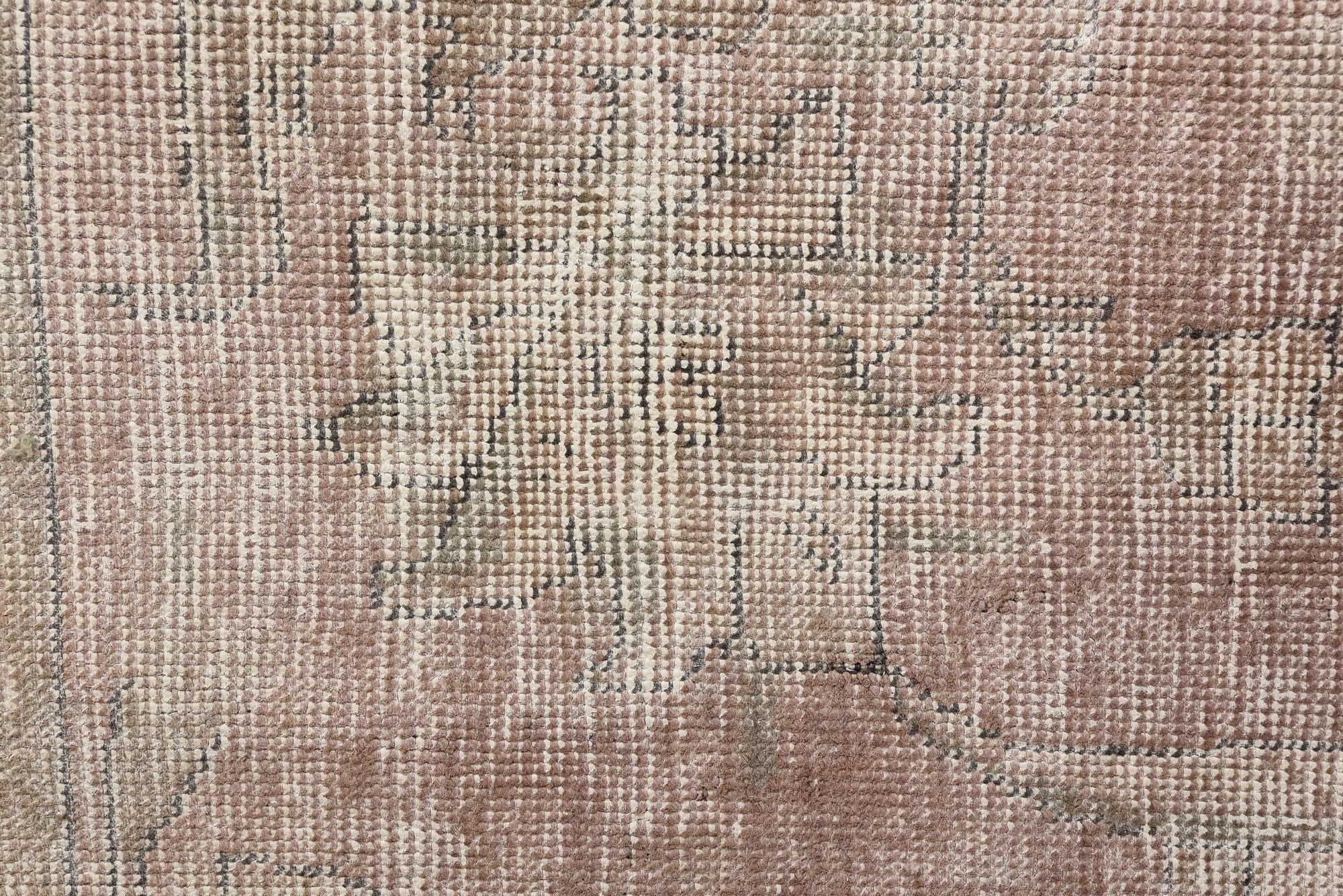9' 6 x 11' Hand Knotted Ultra Vintage Persian Wool Rug