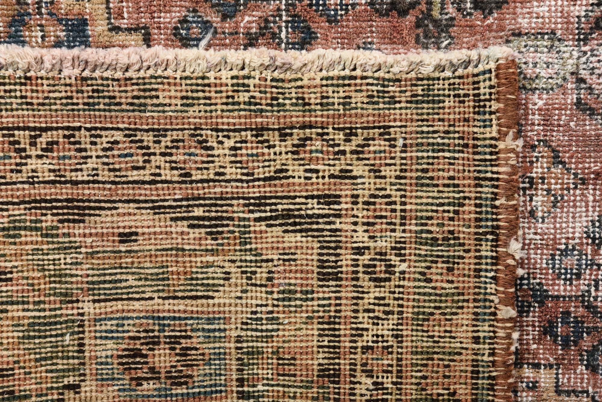 9' 1 x 12' 2 Hand Knotted Ultra Vintage Persian Wool Rug