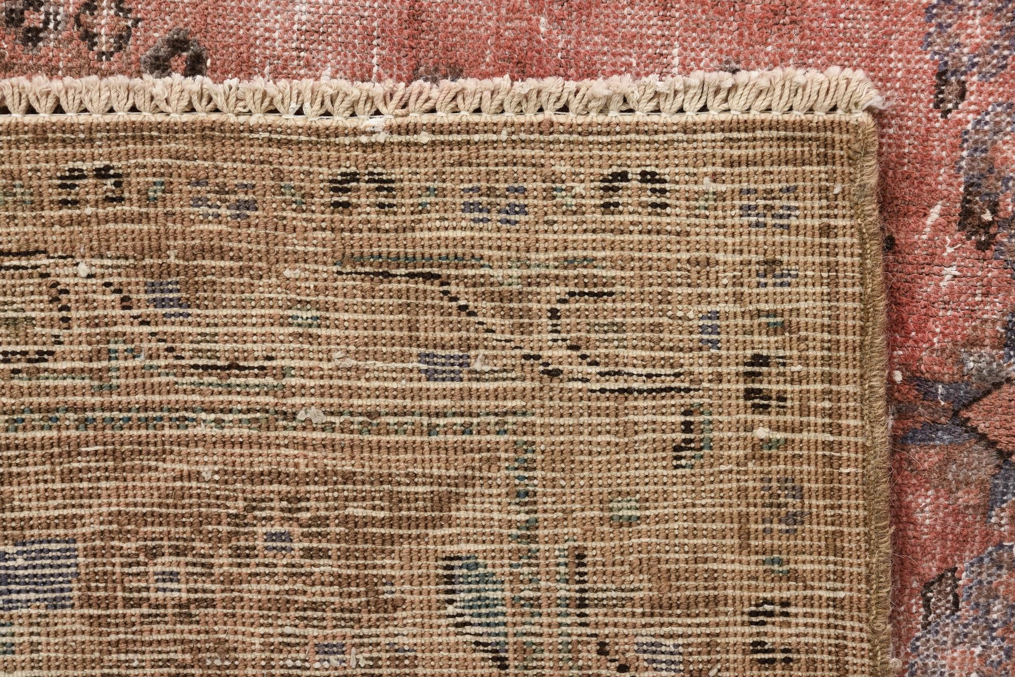 6' 6 x 9' 6 Hand Knotted Ultra Vintage Persian Wool Rug