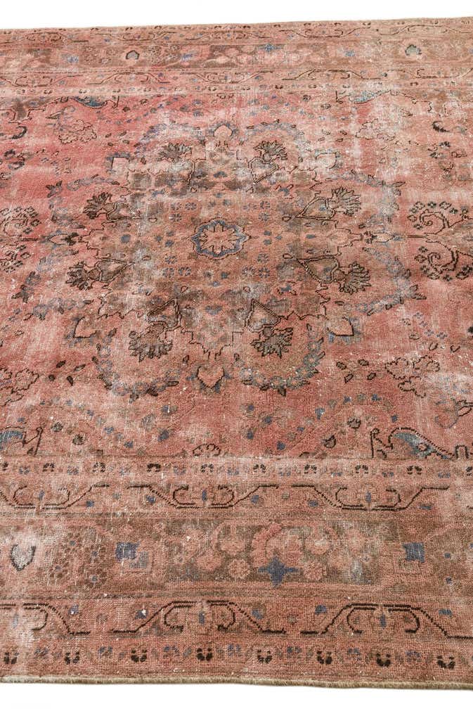 200cm x 290cm Handgeknüpft Ultra Vintage Persisch Wolle Teppich