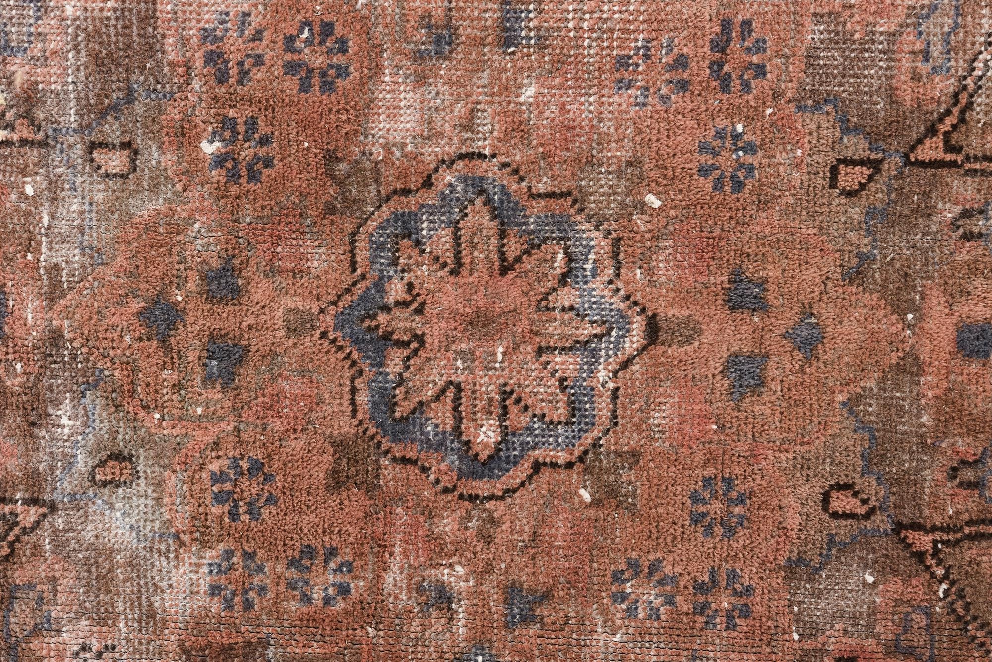 6' 6 x 9' 6 Hand Knotted Ultra Vintage Persian Wool Rug