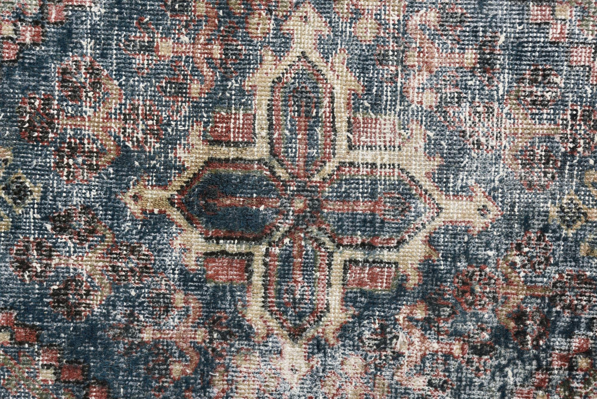 9' x 12' 1 Hand Knotted Ultra Vintage Persian Wool Rug