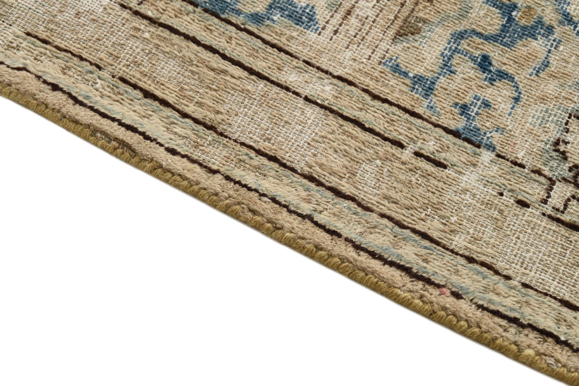 8' 9 x 11' 6 Hand Knotted Ultra Vintage Persian Wool Rug