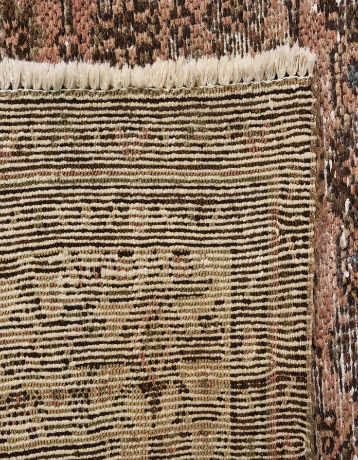 Detail image of 8' 2 x 11' 9  Hand Knotted Ultra Vintage Persian Wool Rug