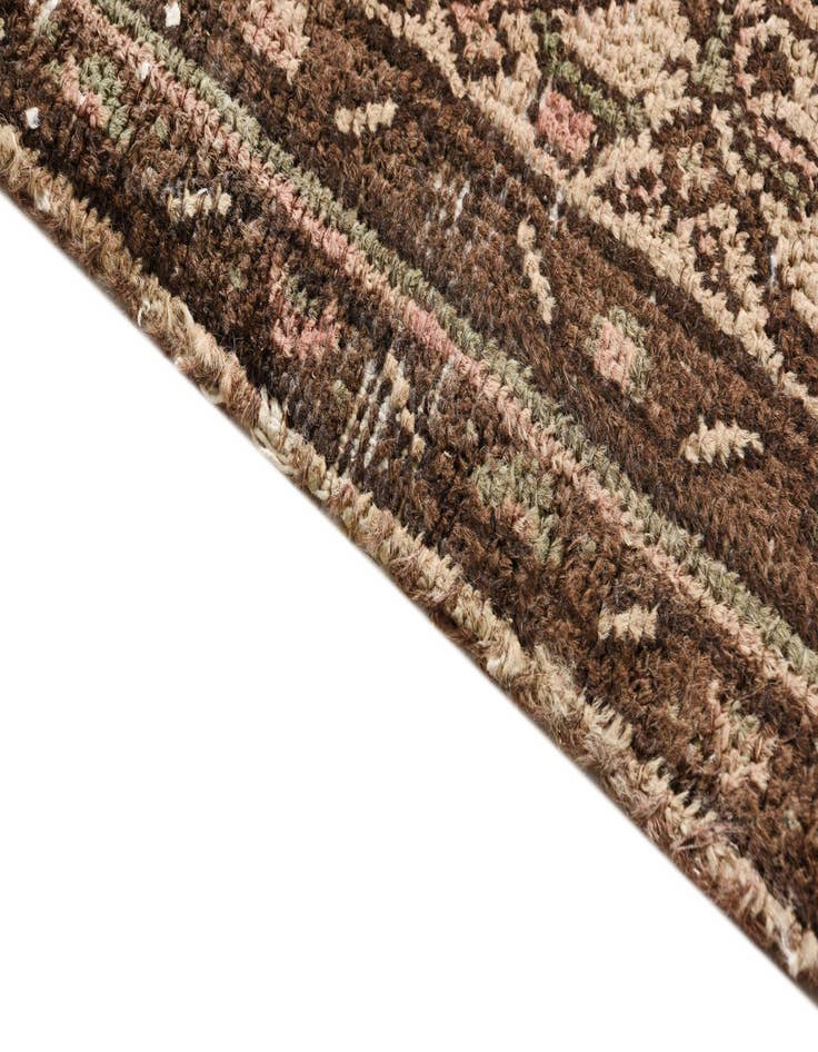 Detail image of 8' 2 x 11' 9  Hand Knotted Ultra Vintage Persian Wool Rug