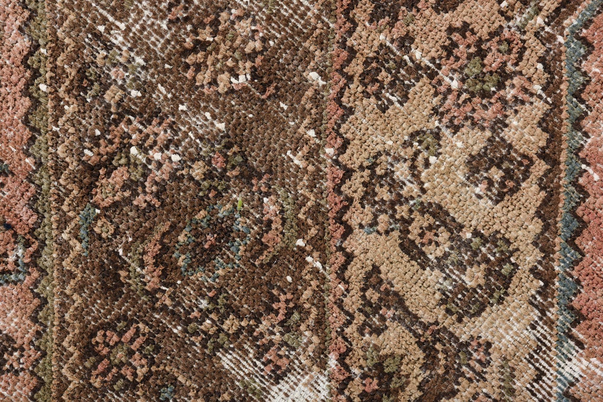 8' 2 x 11' 9 Hand Knotted Ultra Vintage Persian Wool Rug