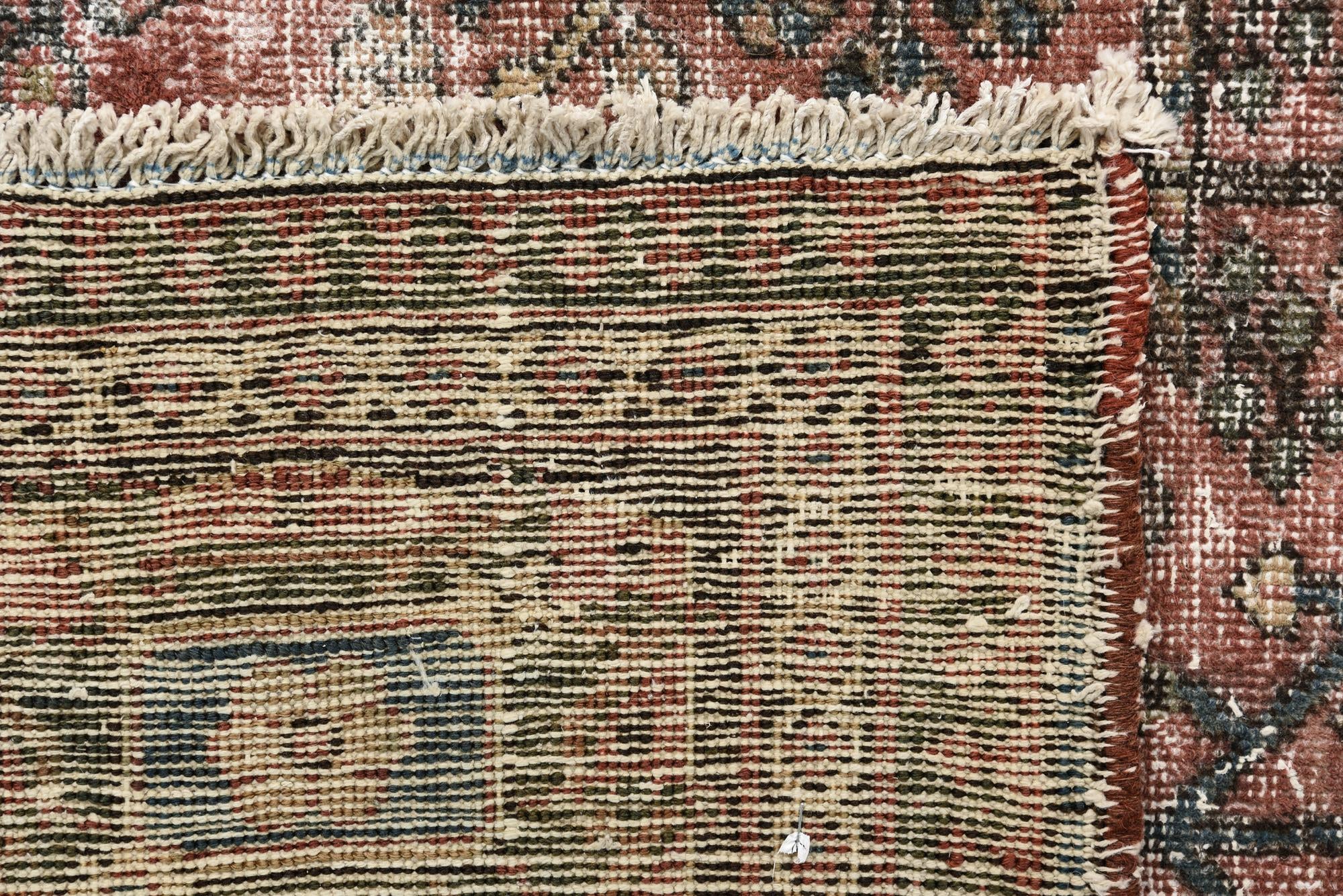 7' 3 x 10' 4 Hand Knotted Ultra Vintage Persian Wool Rug
