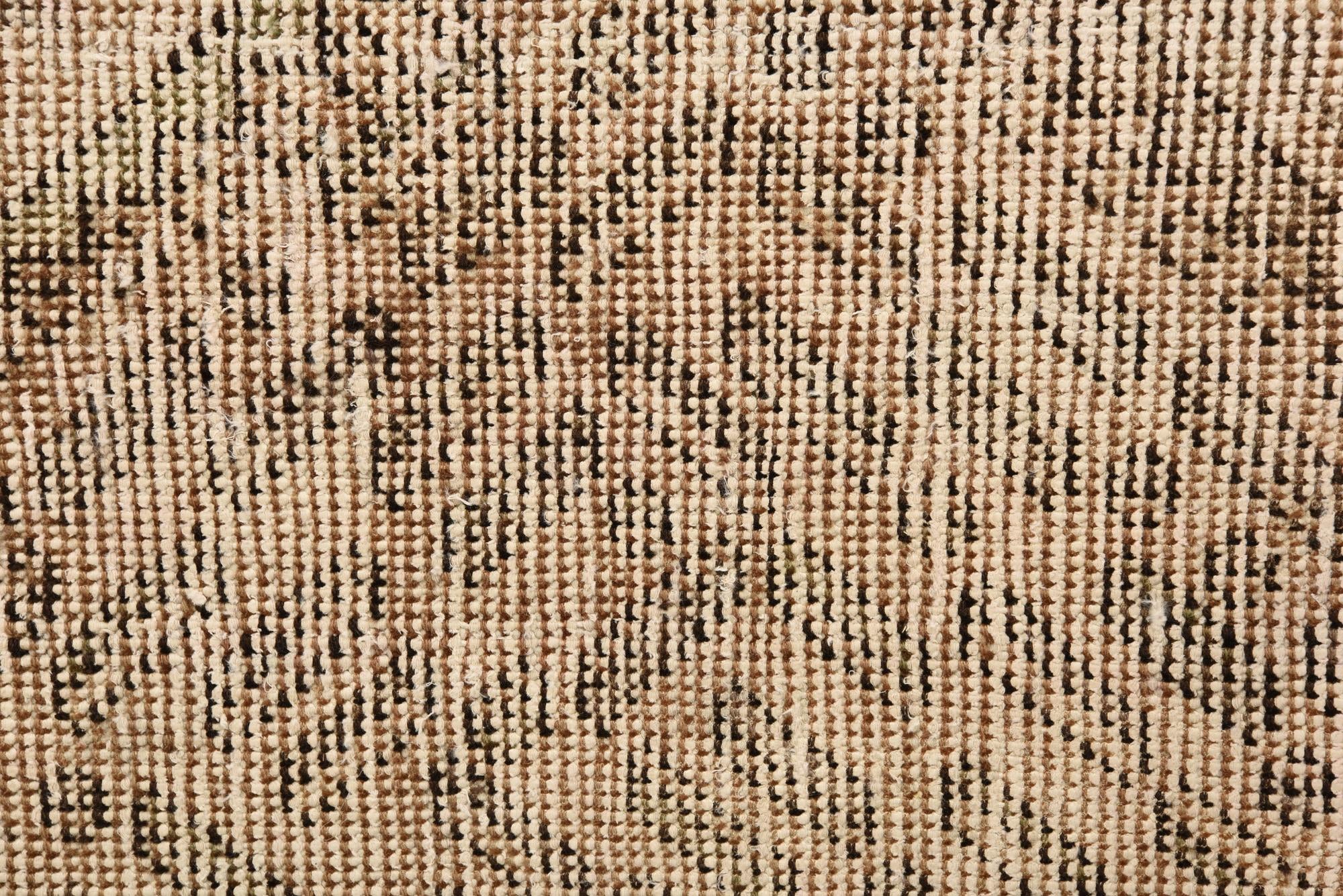 4' 4 x 6' 3 Hand Knotted Ultra Vintage Persian Wool Rug
