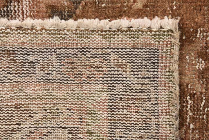 4' x 6' 10 Hand Knotted Ultra Vintage Persian Wool Rug