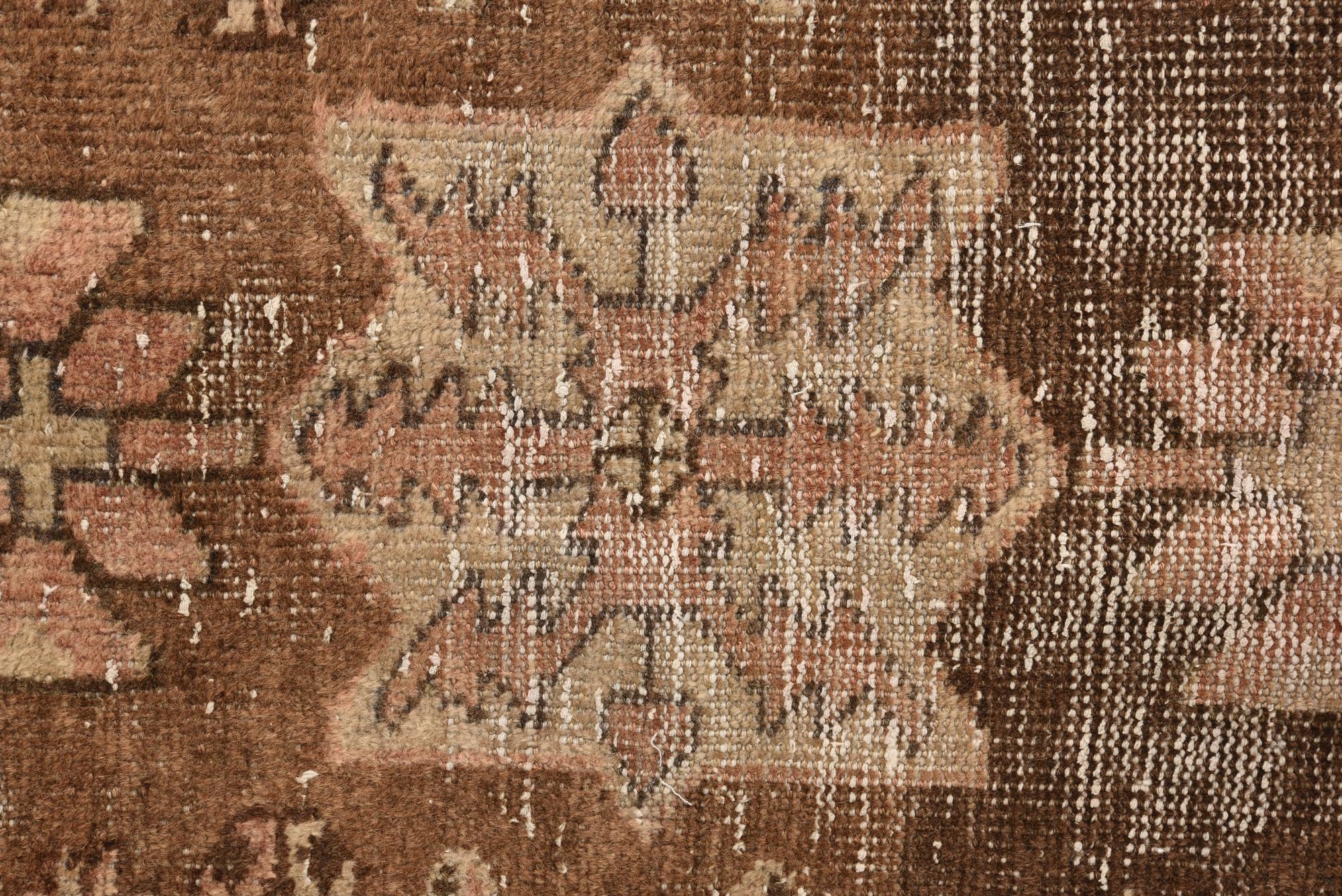 4' x 6' 10 Hand Knotted Ultra Vintage Persian Wool Rug