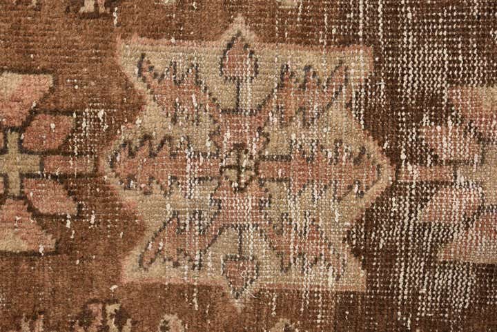 4' x 6' 10 Hand Knotted Ultra Vintage Persian Wool Rug