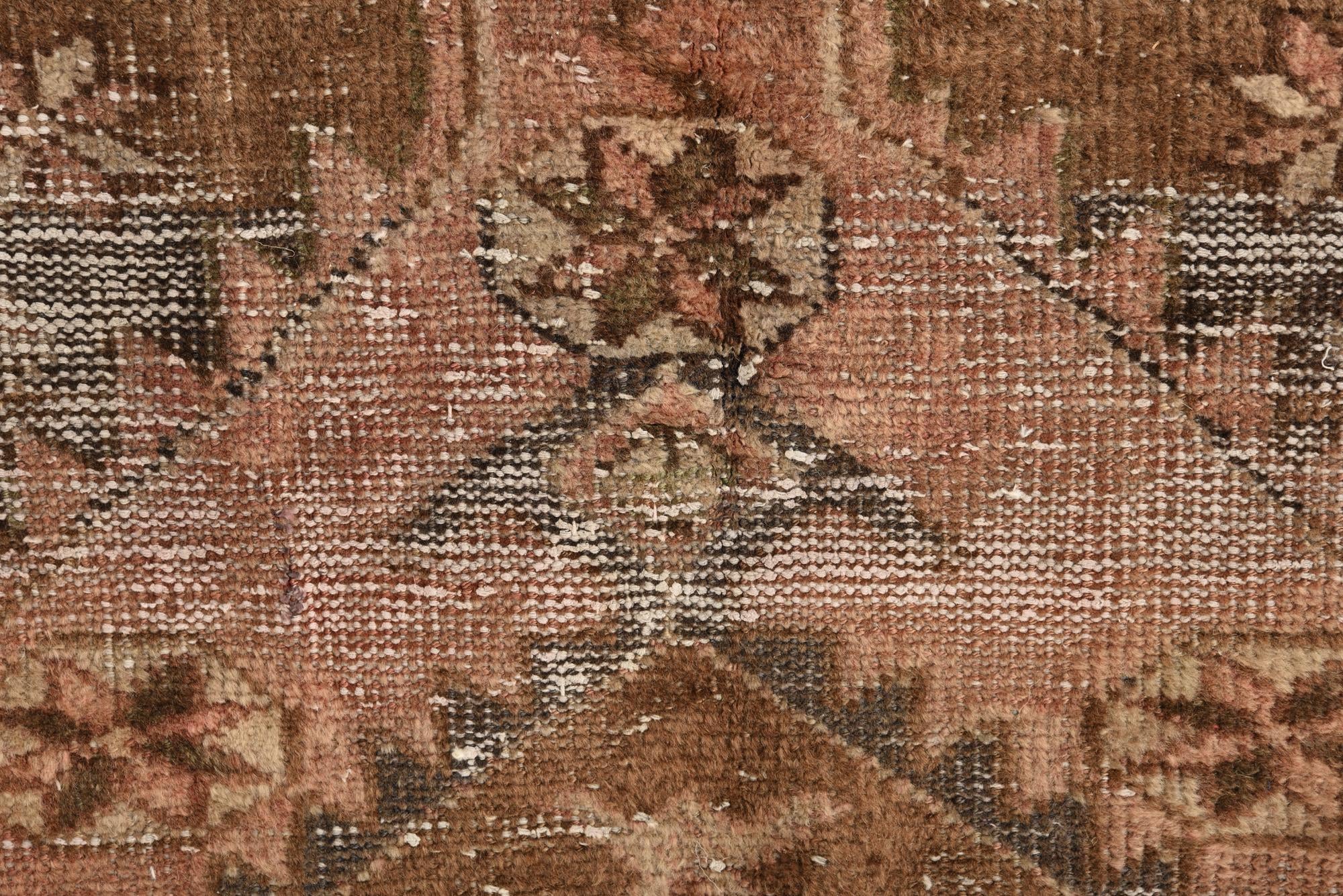 4' x 6' 10 Hand Knotted Ultra Vintage Persian Wool Rug
