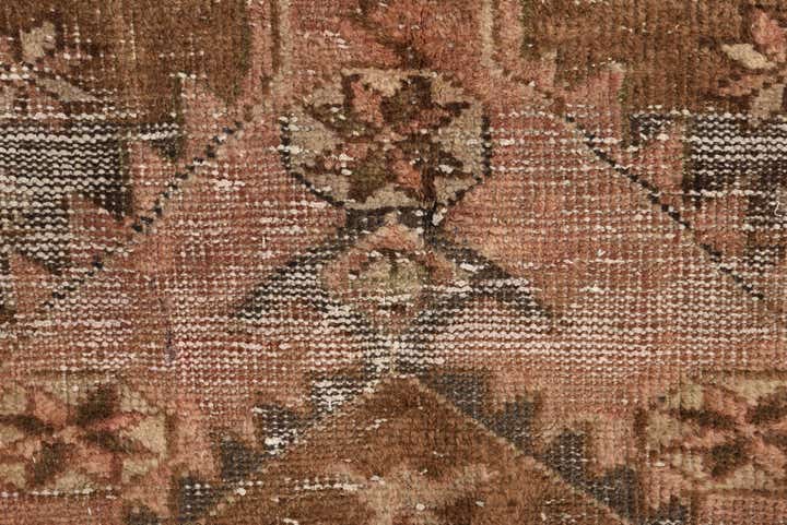 4' x 6' 10 Hand Knotted Ultra Vintage Persian Wool Rug