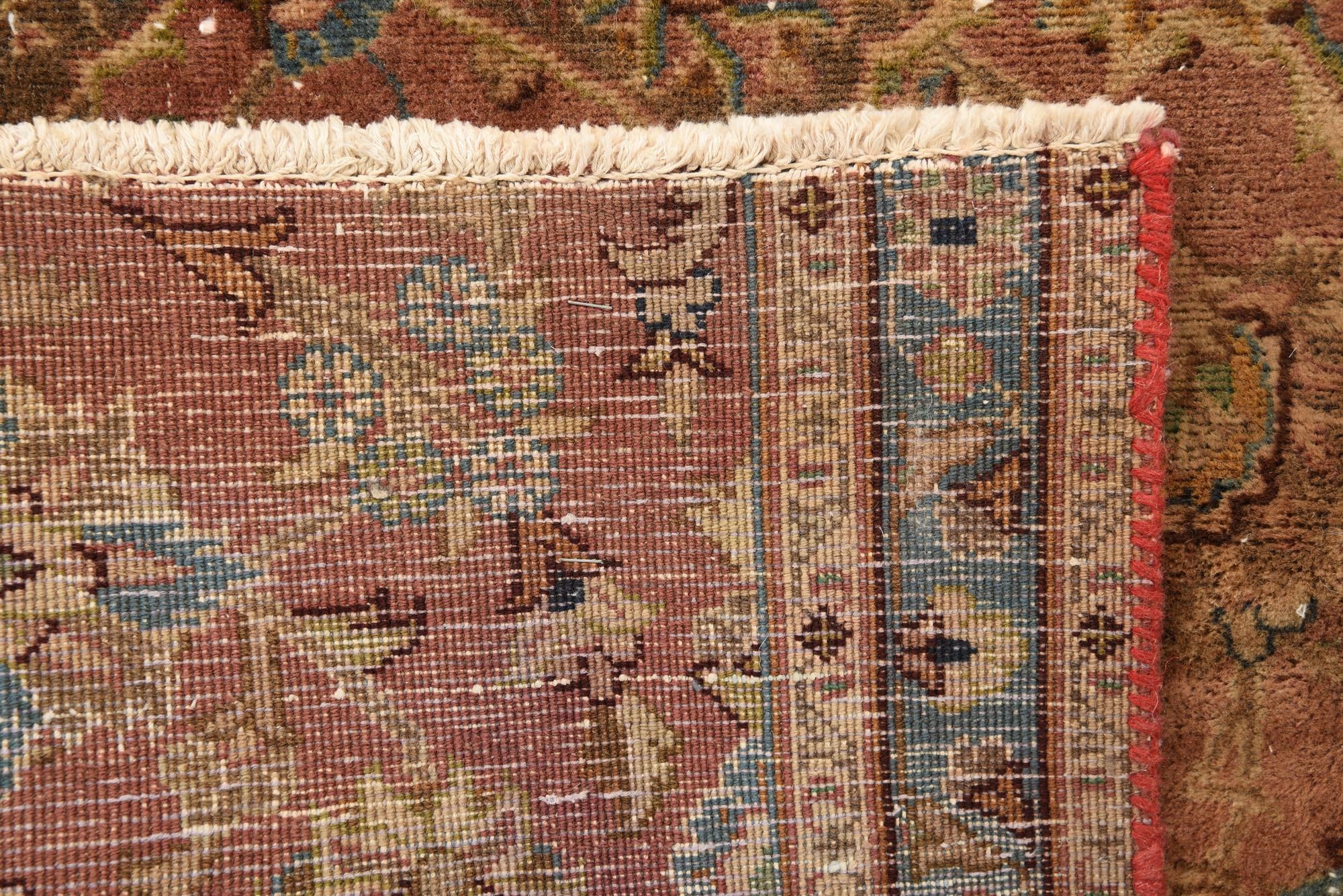 3' 9 x 4' 8 Hand Knotted Ultra Vintage Persian Wool Rug