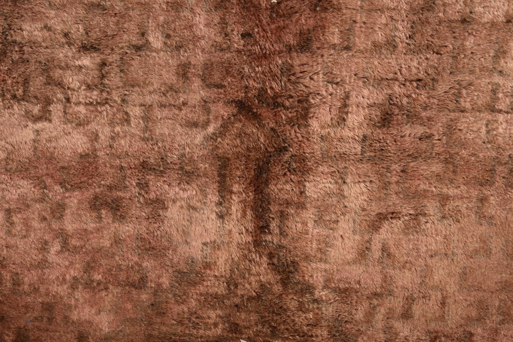 155cm x 220cm anudado a mano Ultra Vintage Alfombra Persa Lana
