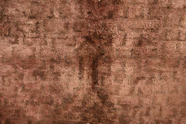 155cm x 220cm anudado a mano Ultra Vintage Alfombra Persa Lana