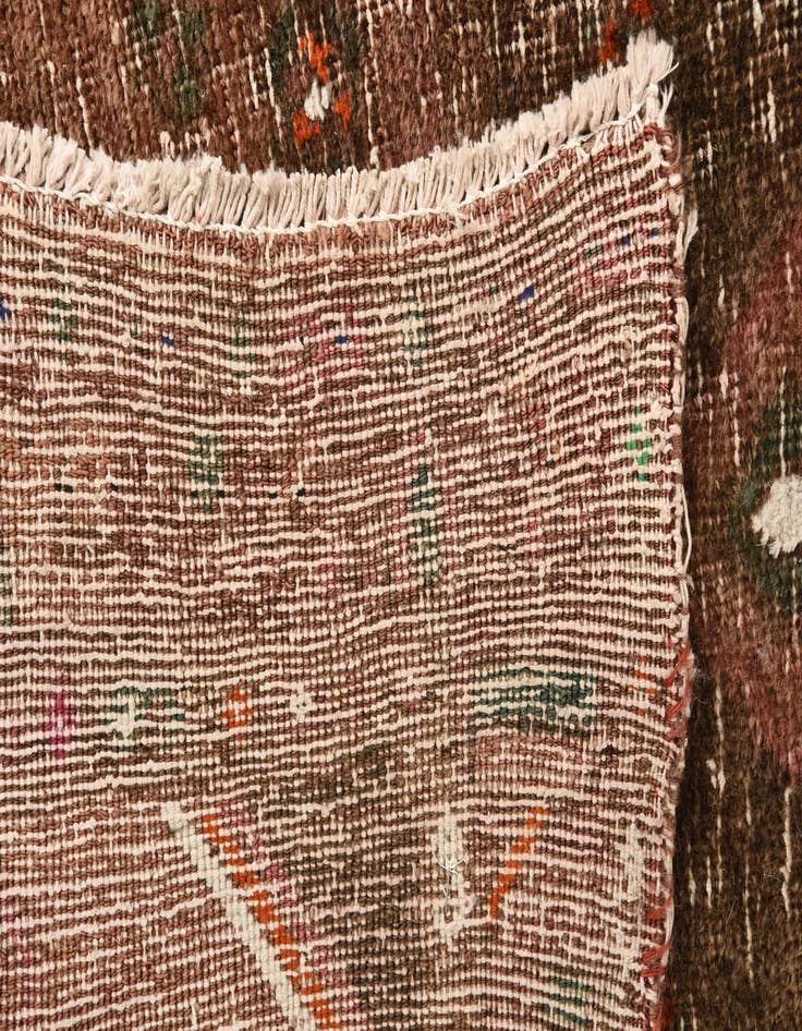 Detail image of 3' 9 x 6' 8  Hand Knotted Ultra Vintage Persian Wool Rug