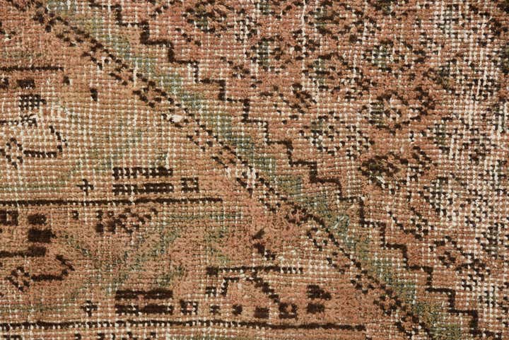 3' 8 x 6' 4 Hand Knotted Ultra Vintage Persian Wool Rug