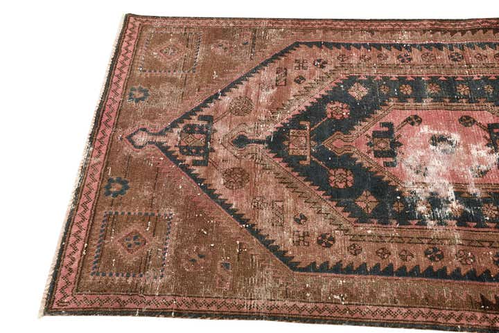 3' 3 x 5' 9 Hand Knotted Ultra Vintage Persian Wool Rug