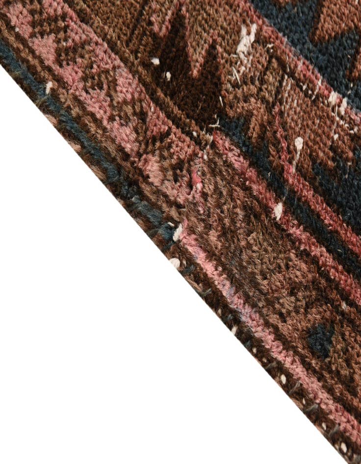 Detail image of 3' 3 x 5' 9  Hand Knotted Ultra Vintage Persian Wool Rug