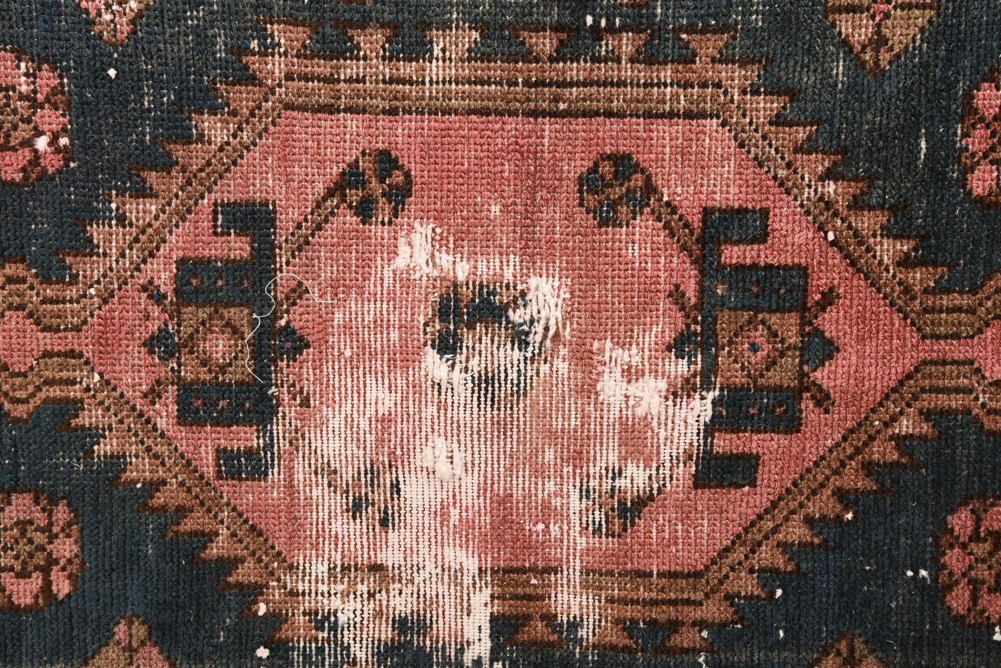 3' 3 x 5' 9 Hand Knotted Ultra Vintage Persian Wool Rug