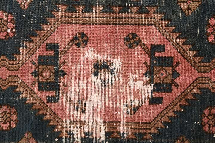 3' 3 x 5' 9 Hand Knotted Ultra Vintage Persian Wool Rug