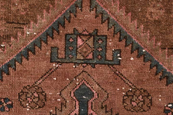 3' 3 x 5' 9 Hand Knotted Ultra Vintage Persian Wool Rug