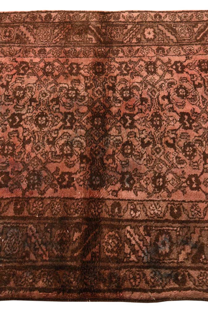 110cm x 175cm Hand Knotted Ultra Vintage Persian Wool Rug