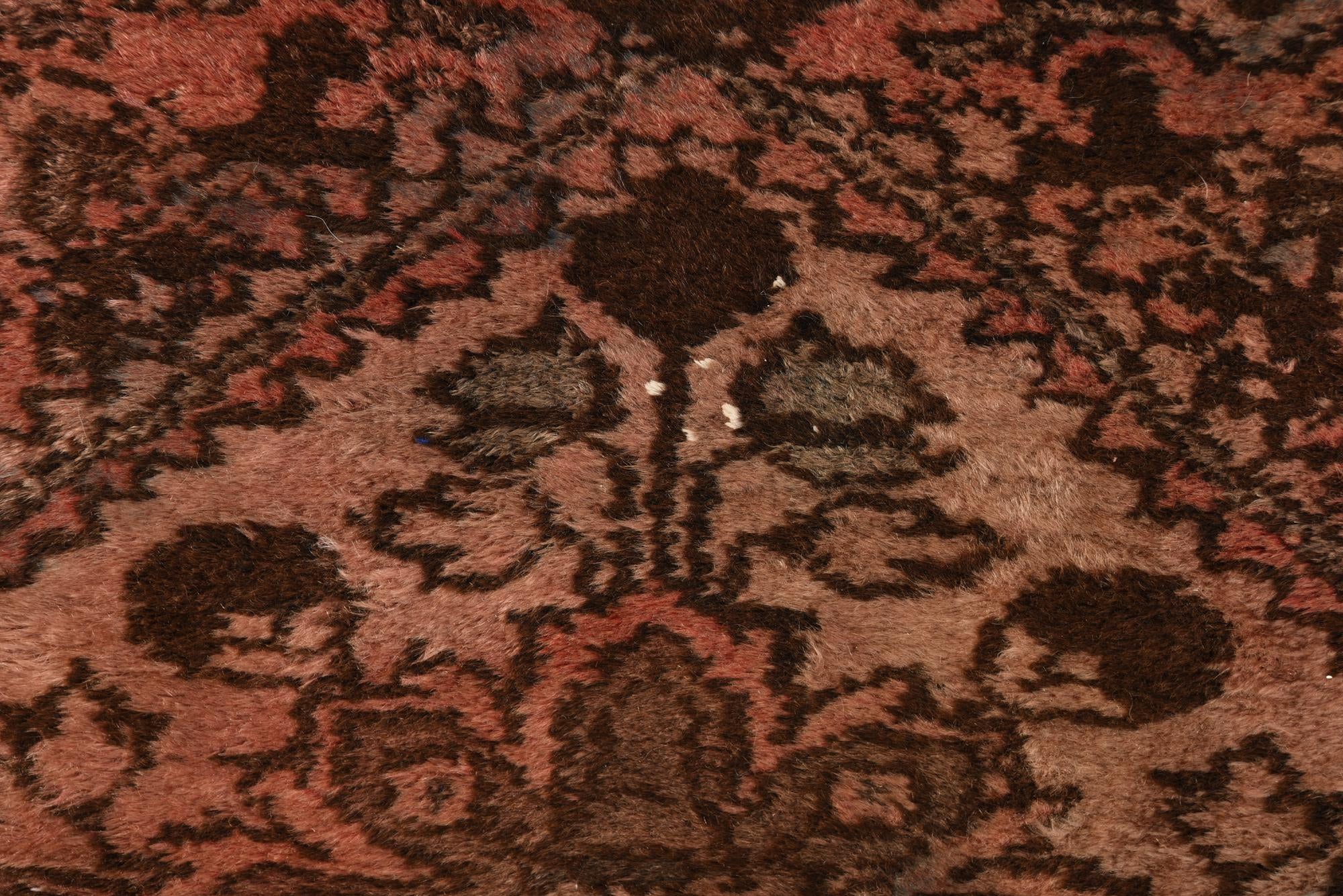 110cm x 175cm Hand Knotted Ultra Vintage Persian Wool Rug