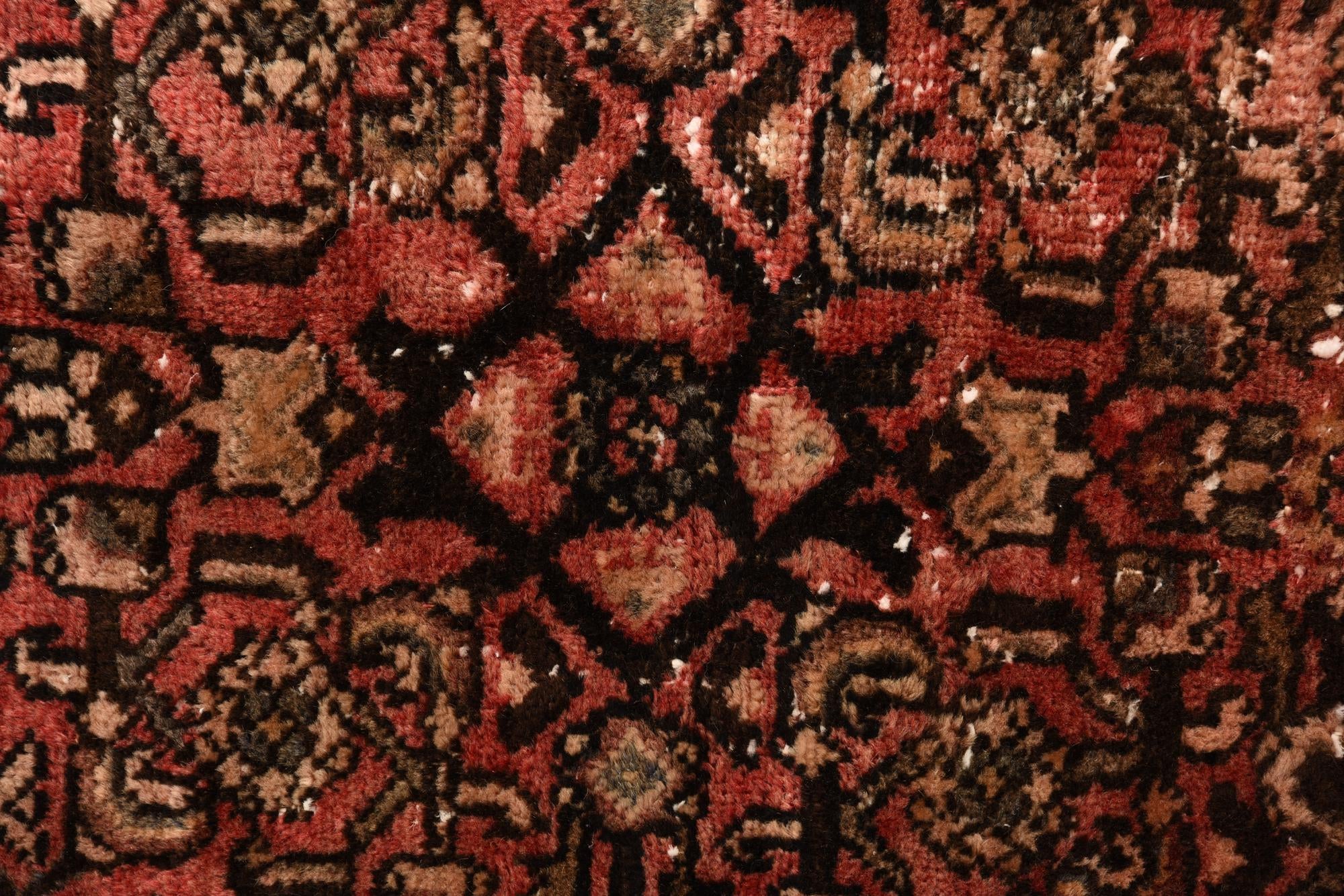4' 10 x 8' 10 Hand Knotted Ultra Vintage Persian Wool Rug