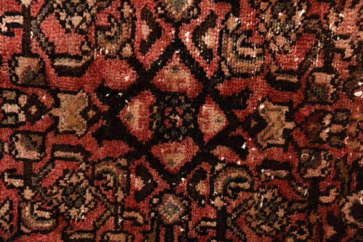 4' 10 x 8' 10 Hand Knotted Ultra Vintage Persian Wool Rug