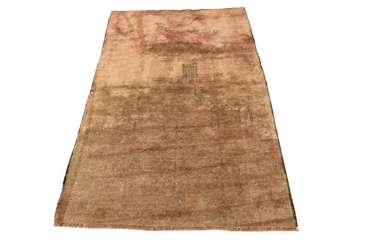3' 3 x 5' 5 Hand Knotted Ultra Vintage Persian Wool Rug