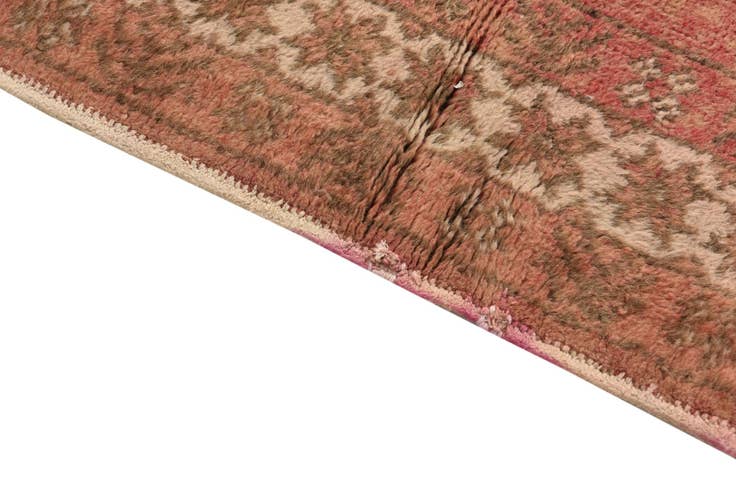 Detail image of 3' 10 x 6' 9 Hand Knotted Ultra Vintage Persian Wool Rug