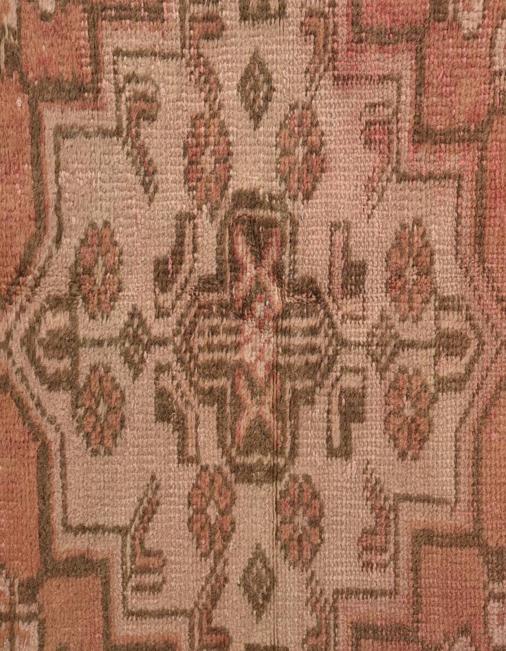 Detail image of 3' 10 x 6' 9  Hand Knotted Ultra Vintage Persian Wool Rug