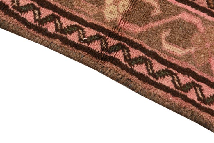 Detail image of 3' 5 x 6' 3 Hand Knotted Ultra Vintage Persian Wool Rug