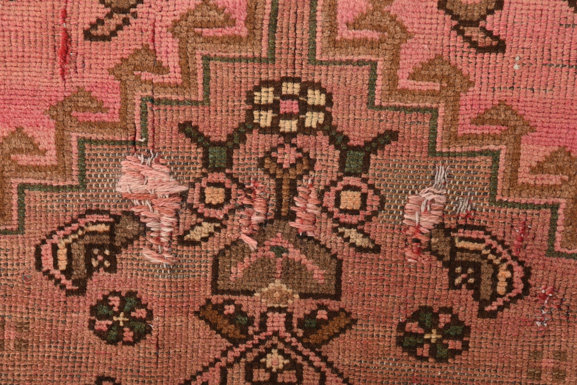 3' 5 x 6' 3 Hand Knotted Ultra Vintage Persian Wool Rug