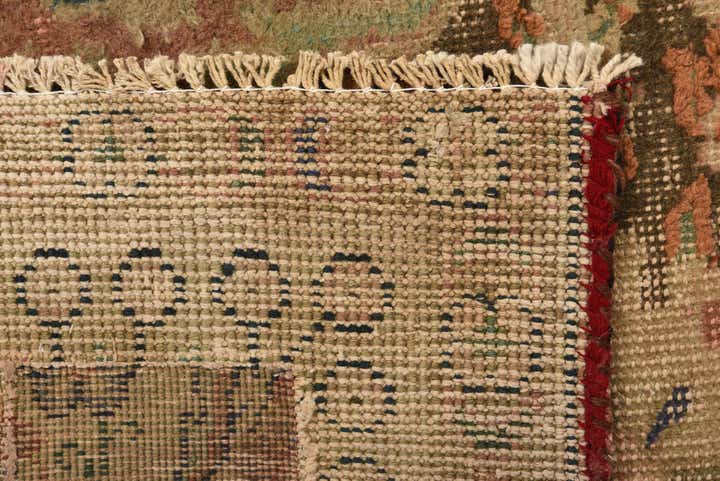 3' 4 x 5' Hand Knotted Ultra Vintage Persian Wool Rug