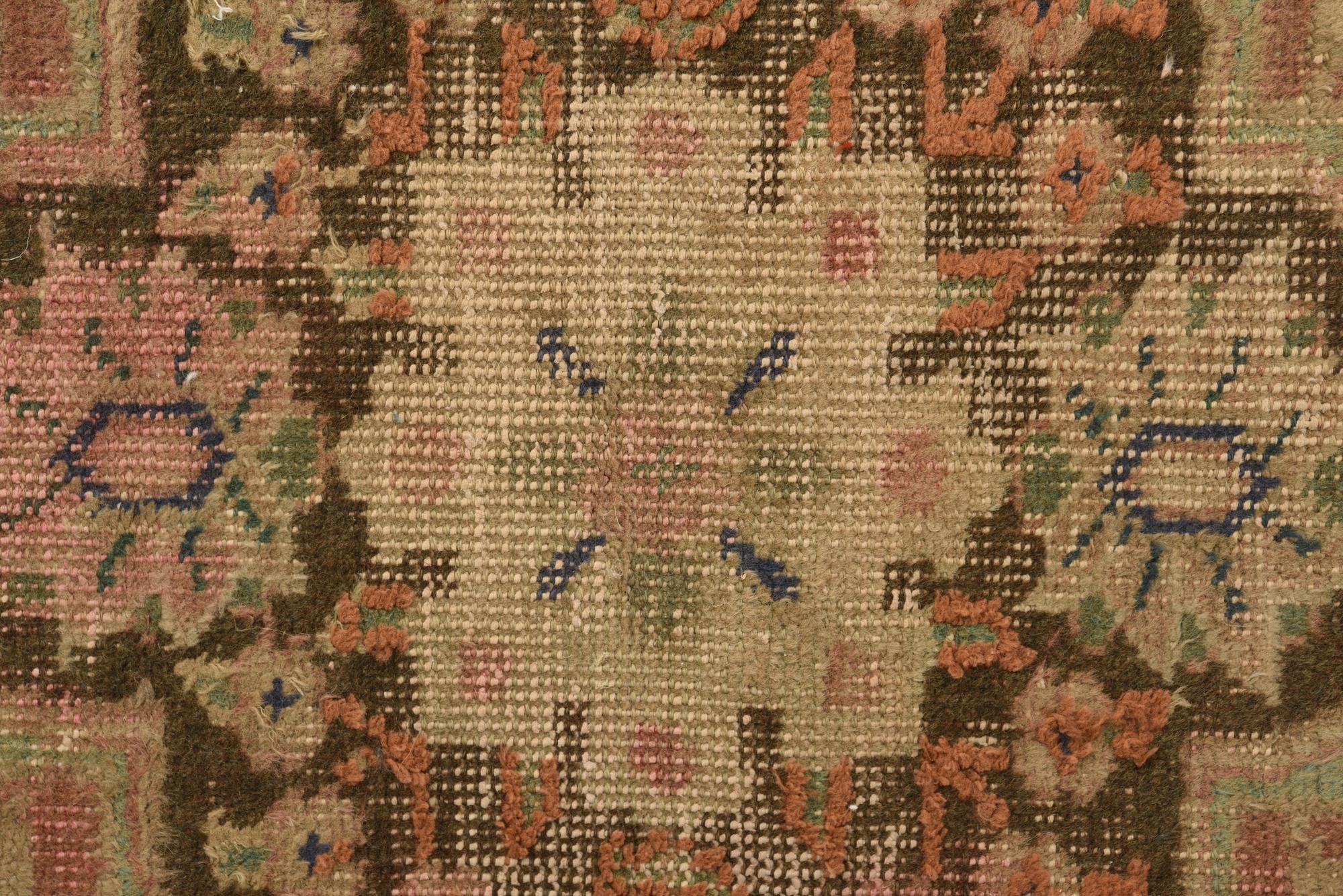 3' 4 x 5' Hand Knotted Ultra Vintage Persian Wool Rug